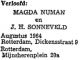 F04362-Sonneveld, Jan Hendrik (Henk) en Numan, Magteltje Hendrika (Magda) 1964