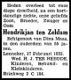 07060-Hendrik Jan ten Zeldam 1877-1933