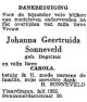 20655+20659-Johanna Geertruida Sonneveld-Degelink 1929-1965 en Wilhelmina Astrid Caroline (Carola) Sonneveld 1963-1965